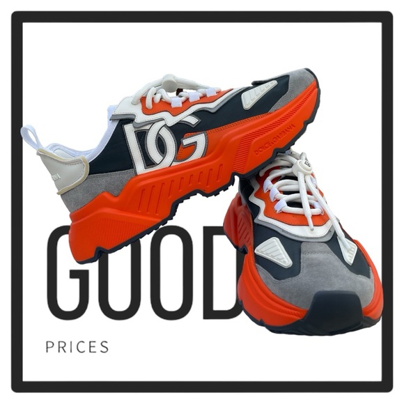 Dolce & Gabbana Men's Multi-Color Leather Low Top - Picture 8 of 13